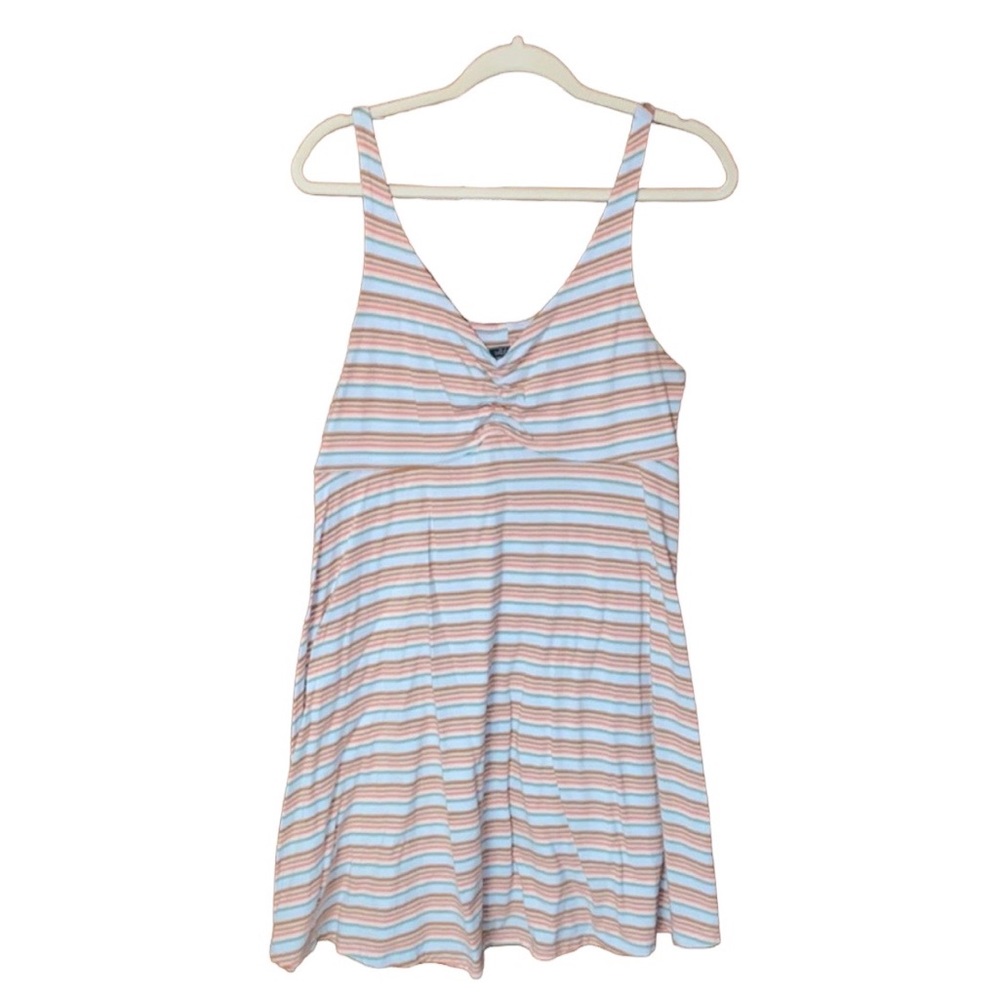 WILD FABLE PASTLE STRIPE SKATER DRESS